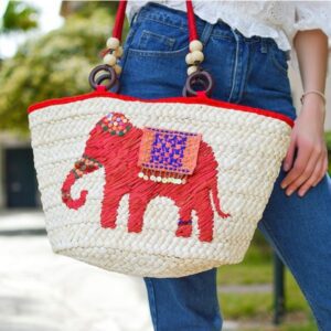 designer jute bag